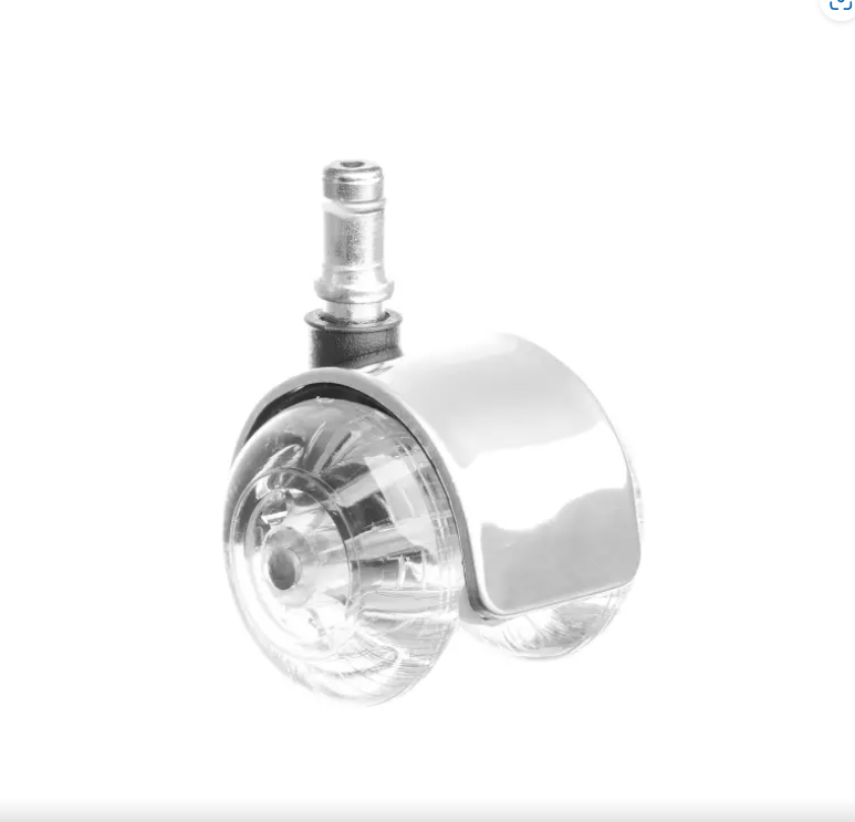 Rodízios- Gel - capa cromada e capa preta